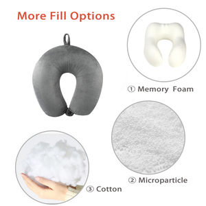 Venta al por mayor Avión Microbead Office Home Travel <span class=keywords><strong>U</strong></span> Neck <span class=keywords><strong>Pillow</strong></span> - Product Image 5