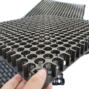 Panneau <span class=keywords><strong>de</strong></span> drainage <span class=keywords><strong>en</strong></span> plastique noir HDPE 500x500 verdissement plante filtre à eau isolation <span class=keywords><strong>de</strong></span> toit jardin tapis <span class=keywords><strong>de</strong></span> pelouse <span class=keywords><strong>plaque</strong></span> <span class=keywords><strong>de</strong></span> drainage <span class=keywords><strong>de</strong></span> lit routier - Product Image 6