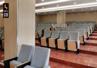 Célèbre fournisseur Cour Auditorium Sièges Usine mobilier scolaire auditorium sièges à vendre conférence théâtre bureau et chaise