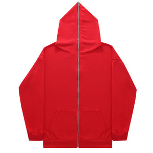 Sudadera con capucha estilo <span class=keywords><strong>ninja</strong></span> europeo-<span class=keywords><strong>americano</strong></span> de invierno al por mayor, unisex, con cremallera completa, ajuste holgado - Product Image 1