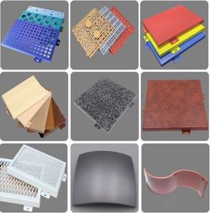 Panneau <span class=keywords><strong>en</strong></span> aluminium anodisé, panneau composite <span class=keywords><strong>en</strong></span> aluminium ACP décoratif ignifuge <span class=keywords><strong>en</strong></span> trois dimensions/nid d'abeilles pour plafond - Product Image 4