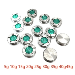 1pcs Accessoires de golf Lucky Four Leaf Grass Three Leaf Grass Pattern Fit for TL <span class=keywords><strong>Scotty</strong></span> <span class=keywords><strong>Cameron</strong></span> Putter Golf Weight - Product Image 2