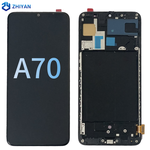 Оригинальный OLED-экран ZHIYAN для Samsung A70 с дигитайзером и средней рамкой, полный комплект с рамкой, гарантия 1 год, проверенное качество - Product Image 1