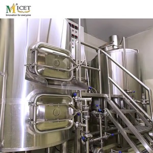 Equipo de Elaboración de Cerveza Usado de 500L, Tanques de Acero Inoxidable 304, Equipo de Fermentación de Cerveza para Fábrica - Product Image 2