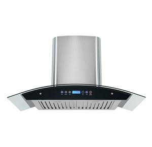 Option économique pour <span class=keywords><strong>hotte</strong></span> aspirante Butterfly 90 cm, <span class=keywords><strong>hotte</strong></span> cheminée avec commande tactile et support de filtre plat, prix d'usine OEM - Product Image 3