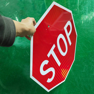 Meilleur <span class=keywords><strong>prix</strong></span> OEM Panneaux de signalisation routière réfléchissants Panneau réglementaire Panneau d'arrêt réfléchissant - Product Image 1