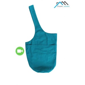 Ensemble sac de yoga et chaussettes antidérapantes, grand sac de yoga, kit de yoga, sac de transport pour tapis de yoga avec poches et bandoulière réglable - Product Image 3