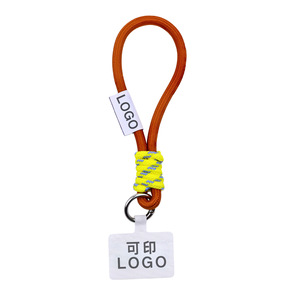 Wanli Sheng Phone <b>Lanyard</b> Woven <b>Polyester</b> Custom Logo Anti Loss Short Wrist Strap For Mobile Phone - Product Image 2