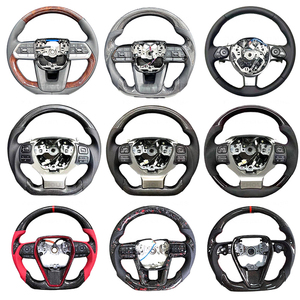 Compatible avec Lexus NOUVEAU Volant en Bois Hilux Fortuner Camry Land Cruiser Gr Corolla Hiace 86 Mark X Prado 120 <span class=keywords><strong>Yaris</strong></span> - Product Image 3