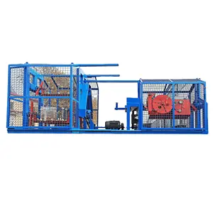 automatic plastic rope making machine for twisted rope