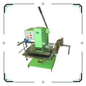 China Famous Brand Manual Hot Stamping Leather Pen Heat Press <b>Machine</b> Large-Pressure New Motor Garment Print Letterpress - Product Image 1
