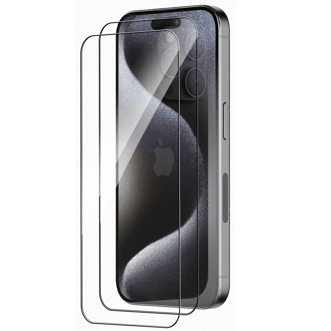 Iphone 15 ro Max 15plus用アイプロテクトアンチブルーライトUVフィルターフィルム携帯電話防爆強化ガラススクリーン保護