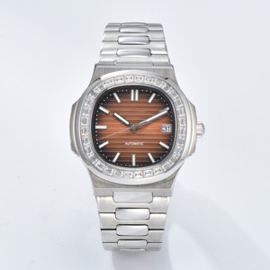 Reloj de Cuarzo de Alta Gama para Hombre 8225, Esfera Grande con Escala 3D, Resistente al Agua, Reloj de Pulsera Ejecutivo con Correa de Cuero de Calidad - Product Image 5
