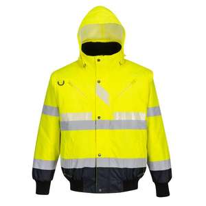 PORTWEST - G465YNRXXXL Glowtex 3-en-1 chaqueta azul marino/amarillo-EAN 5036108286188 ROPA DE TRABAJO DE LA HI-VIS - Product Image 1