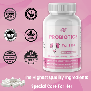 Haccp Nouveau produit Suppléments probiotiques quotidiens Complex Capsules probiotiques pour femmes - Product Image 4
