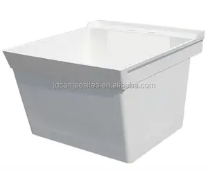 Fiberglas SMC sıhhi paspas havuzu çamaşır lavabo