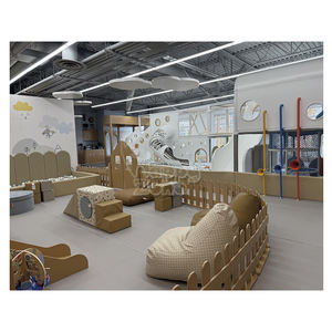 All'ingrosso parco giochi al coperto attrezzature per bambini Soft Play bambino gioco mondo con struttura di gioco in legno per asili nido - Product Image 4