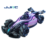 JJRC Q186 Nouveau produit Double contrôle Geste de la main Double contrôle Lumière froide Pulvérisation Rc F1 Racing Toy Remote Control Stunt Car
