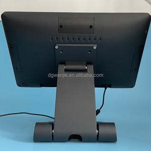 Terminal Punto de Venta WENJIE Todo en Uno con Pantalla Táctil de 15.6+11 Pulgadas, Diseño de Soporte Metálico para Piso, Ideal para <span class=keywords><strong>Pequeños</strong></span> Negocios y Restaurantes - Product Image 3
