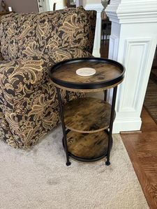 Livingroom Furniture Supplier E1 P2 Engineered Wood <b>End</b> <b>Table</b> with <b>Storage</b> Shelf, Side for Wholesale - Product Image 3