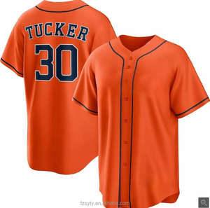 Camisetas de equipo de béisbol y softbol <span class=keywords><strong>Astros</strong></span> de secado rápido transpirable de talla grande numerado #30 #27 #3 #44 - Product Image 1