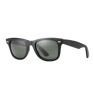 Ray banda gafas de sol de Metal de ajuste para hombre gafas de sol polarizadas <span class=keywords><strong>marca</strong></span> Original nuevo gafas de sol de acetato 2020 - Product Image 3