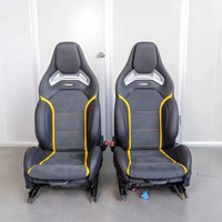 Sièges de voiture sport pour Mercedes-Benz AMG, amélioration pour la piste, compatibles avec les modèles A45, CLA45, GLA45, SLK, AMG GT, C63, E63, A45 W176, W156, W117 AMG