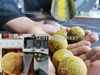 Machine automatique de rondeur pour le fromage, machine à boulettes de protéines