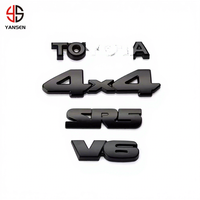 Porte de voiture de Voiture Emblème 3D Badge 4 Coureur Lettre Autocollant Pour Toyota Tacoma Accessoires