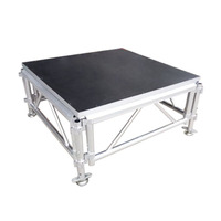 Scène en aluminium préfabriquée pour événements, concerts et mariages – Plateforme extérieure modulable