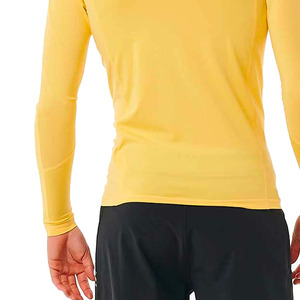 Rashguard personnalisé avec votre propre logo, manches longues, pour homme, tissu respirant et confortable, idéal pour la salle de sport. - Product Image 5