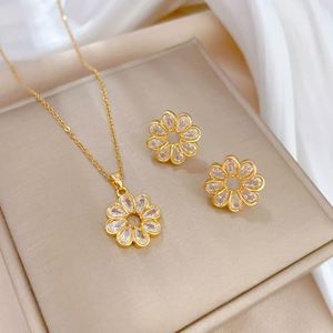 Conjunto de Collar y Pendientes para Mujer, Joyería de Moda, Collares con Colgante - Product Image 3