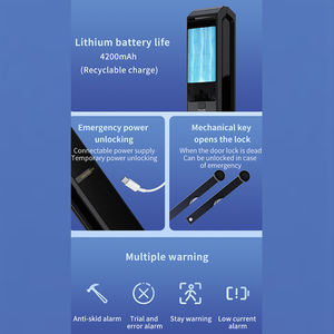 <span class=keywords><strong>Veerman</strong></span> Cerradura Automática Digital con Huella Dactilar, Cerradura de Puerta Automática con Cara 3D, Tuya, Cerradura Principal - Product Image 6