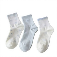 Chaussettes d'été décontractées et sportives pour femmes, antibactériennes et respirantes