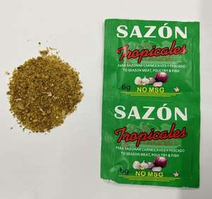 ESPECIAS HALAL <span class=keywords><strong>SAZON</strong></span>, POLVO DE ESPECIAS PARA SABORIZAR, 5G/6G - Product Image 4