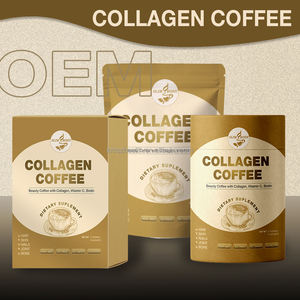 Café <span class=keywords><strong>de</strong></span> Proteína <span class=keywords><strong>para</strong></span> Aclarar la Piel con Empaque Personalizado, Café <span class=keywords><strong>de</strong></span> Colágeno Natural a Base <span class=keywords><strong>de</strong></span> Hierbas, Antioxidante, Reafirmante, Antienvejecimiento y Blanqueador - Product Image 1