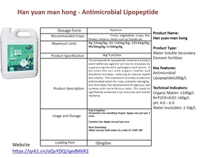 Agente Microbiano Probiótico de <span class=keywords><strong>Biocontrol</strong></span>, Fertilizante Orgánico, Diatomeas, Algas, Ácido Húmico Líquido, Aminoácidos, 100% Pureza, Acción Rápida - Product Image 2