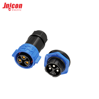 Connecteur étanche M25 3+3 broches à montage sur panneau 15A 300V 5A 60V IP67 Prise mâle Prise femelle Verrouillage automatique Ensemble de verrouillage rapide