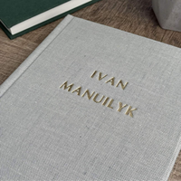 Journal personnalisé en tissu A5 avec couverture rigide en lin, fait main, gaufré, cadeau pour écrivains