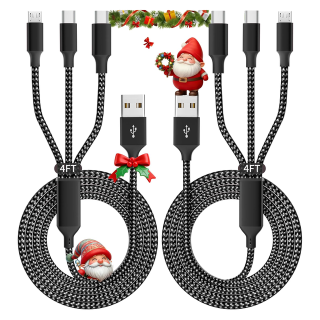 High Quality Pure Copper Conductor Micro USB Cable with Nylon Braid Fast Charging 1m for Android & Printer Use