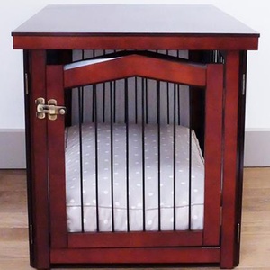 Muebles Modernos <span class=keywords><strong>para</strong></span> Mascotas de Fábrica, Puerta Plegable de Madera 2 en 1 y <span class=keywords><strong>Jaula</strong></span> <span class=keywords><strong>para</strong></span> Perros, Construcción Modular - Product Image 6