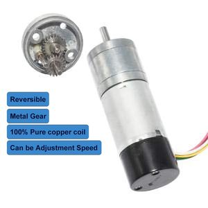 Motorreductor de metal Bemonoc con codificador, 12V CC, 130 RPM, montaje de brida de 42 mm para Arduino e impresoras 3D - Product Image 5