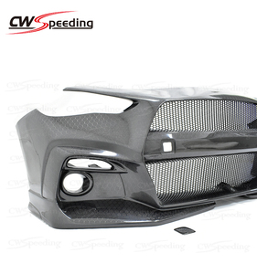 HONEYCOMB CARBON FIBER FRONT BUMPER BODY KIT for INFINITI <strong>Q50</strong> DOORS HOOD ROOF COVER UPGRADE FORGED CARBON - Product Image 2