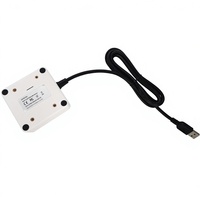 Lecteur de codes-barres 2D DY SCAN DP8618S TTL/USB/RS232 IP42 à montage fixe intégré, capteur CMOS, blanc, vitesse de numérisation 60 cm/s