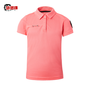 Custom Kids Equestrian Clothing Training Polo Performance Shirts Horse Riding <strong>Base</strong> <strong>Layer</strong> Children's <strong>Short</strong> <strong>Sleeve</strong> - Product Image 4