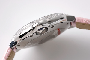 Montre de luxe de haute qualité en acier inoxydable avec mouvement mécanique, cadran en cristal saphir, boîtier carré, résistance à l'eau de 10 m, chiffres romains - Product Image 5