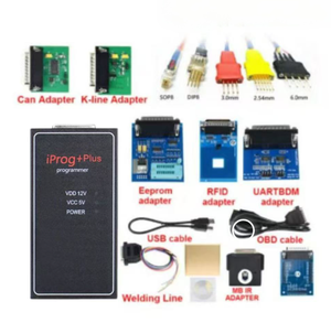IPROG+ Plus 777 ชุดอะแดปเตอร์และหัววัดครบชุด, เครื่องโปรแกรม ECU รถยนต์ 3in1 สำหรับ IMMO, ไมล์, และถุงลมนิรภัย - Product Image 5