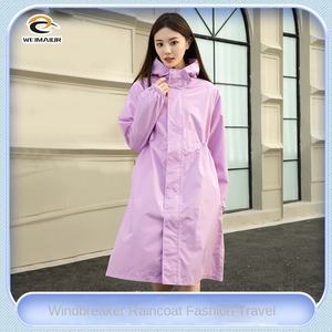 Chubasquero eléctrico largo de cuerpo completo para mujer, ropa exterior impermeable para ciclismo, senderismo y viajes, coche con batería para Poncho - Product Image 2