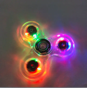 2025 Colorful Anti Stress Toy <b>Fidget</b> Hand LED Stress Relief Toys Hand <b>Spinner</b> for Kids and Adult - Product Image 2