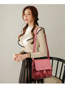 Bolsos de Hombro Cruzados de Diseño de Lujo, Nuevos Bolsos y Bolsos Mensajero, Sac à Main, Bolso de Mano de Cuero PU Suave de Alta Calidad para Mujer - Product Image 2